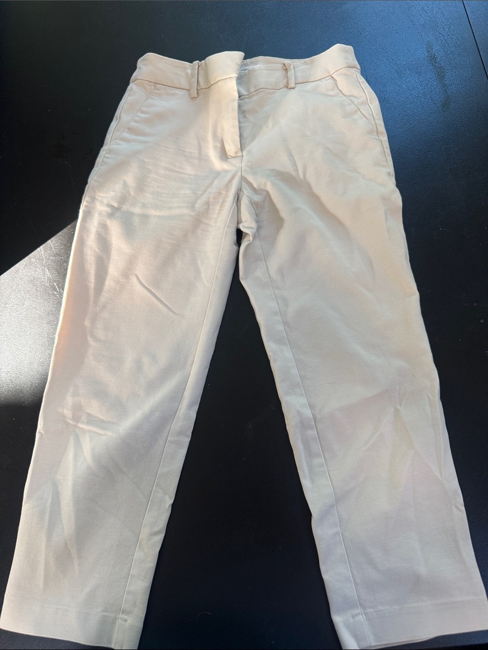 LOFT Women’s  Straight-Leg Chinos in Light Beige